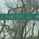 Plane State sign