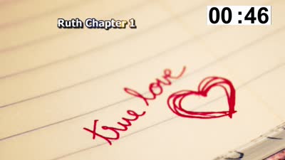True Love: Ruth Chapter 1